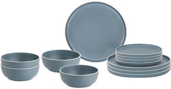 Brunner Outdoor Dolomit Geschirrset, 12-teilig, blau