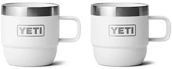 Yeti Rambler 6 oz (177 ml) Stapelbare Tasse weiß