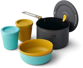 Sea to Summit Ultraleichtes Kochset inkl. 2 Liter-Campingtopf (5-teilig)