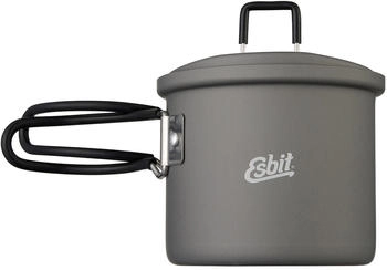 Esbit Runder Aluminiumtopf mit Deckelaufhängung 625 ml