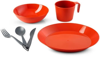 GSI Cascadian 1 Person Geschirr Set (rot)