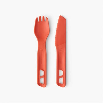 Sea to Summit Passage Cutlery 2er Set (orange) Sea to Summit Passage Cutlery 2er Set (orange)
