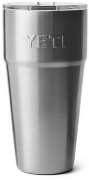 Yeticool Rambler Stackable Isolierbecher (887ml, silber)