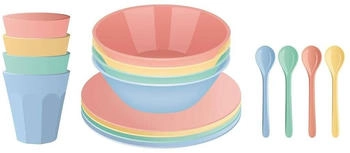 Koziol Nora Geschirrset, 16-teilig, Macarons Koziol Nora Geschirrset, 16-teilig, Macarons