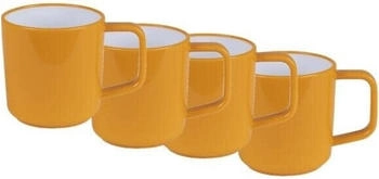 Kampa Dometic Becher Set, 4-teilig, gelb
