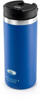 GSI Outdoors Microlite Javapress Kaffeebecher, 450ml, blau