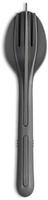 Koziol Besteckset 3-teilig Klikk Nature Ash Grey 4003701