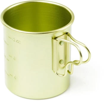 GSI Outdoors Bugaboo Tasse, Aluminium, 410ml, grün