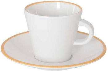 Gimex Linea Line Espressotassen Set, 4-teilig, gold