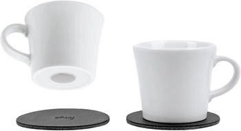 Silwy Magnet Espressotassen, Porzellan, 70ml, 2er Set