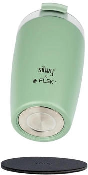 Silwy Magnet-Thermobecher, sage