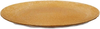 Koziol Club Organic Teller, Ø26cm, 4-teilig, nature wood