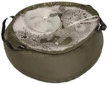 Mil Tec Faltbare Campingschüssel 10l Nylon - olive (16006501)