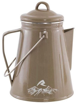 Robens Tongass Wasserkessel, Emaille, 2,1L, braun