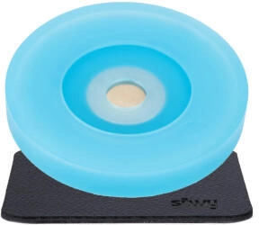 Silwy Überzug für Magnet-Stielgläser, blau, inkl. Pad