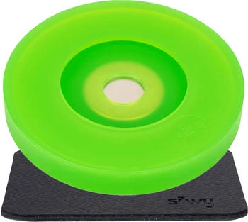 Silwy Überzug für Magnet-Stielgläser, grün, inkl. Pad