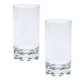 Gimex Solid Line Longdrinkglas, 2er Set, 570ml