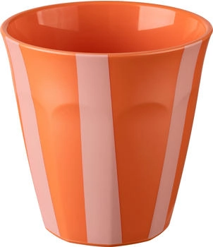 Koziol Nora Becher, 300ml, strong coral stripes