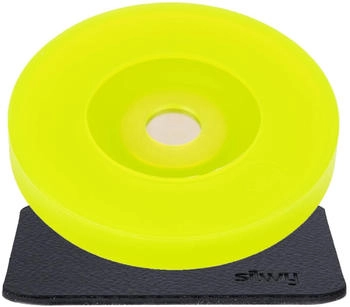 Silwy Überzug für Magnet-Stielgläser, gelb, inkl. Pad