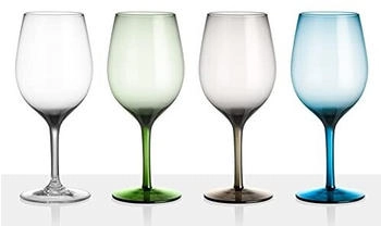 Brunner Outdoor Onda & Jazz Weinglas, 600ml, 4er Set