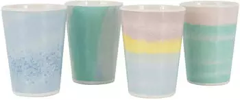 Bo-Camp Barfleur Becher, Melamin, 4er Set