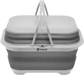 Outwell Collaps Waschbecken mit Deckel (651315) grau