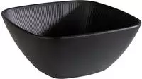 APS Schale NERO, eckig, 250 x 250 mm, schwarz