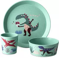 KOZIOL Kindergeschirr "Rex" 3-teilig 1 St