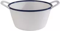 APS 84958 Schale "ENAMEL LOOK", M&uuml;slischale, Snackschale; 0,3 Liter, 15 x 11,5 cm,