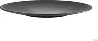 APS Speiseteller flach NERO, Durchmesser: 420 mm, schwarz aus Melamin,...
