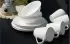 Berger Silenza Opalglas 16-pcs. white/silver