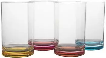 Gimex Colour Line Wasserglas 320ml (6910180) Rainbow