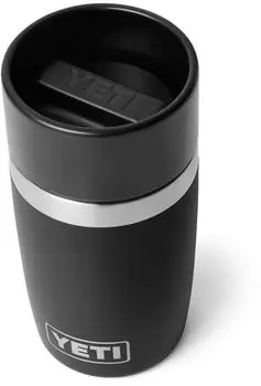 Yeti Rambler Reiseflasche 237ml Vakuumisoliert Edelstahl, Schwarz (70000005723)