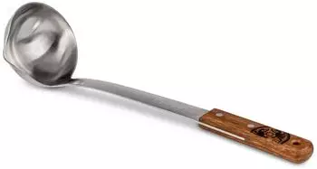 Petromax Sch&ouml;pfkelle 30cm Edelstahl, Walnussholzgriff (LADLE30)