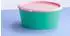 Koziol Nora Box Schale mit Deckel, 2,2l, mid green/sweet pink