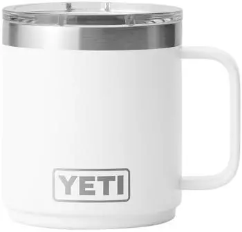 Yeti Rambler Tasse, weiß, 295 ml