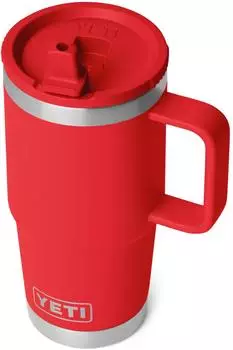 Yeticool Rambler 20 Travel Stronghold Mug 590 ml RescueRed