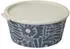 Koziol Blomster Schale mit Deckel, 2,2l, nature flower blue bloom