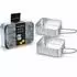 Mojawo Camping Kochtopf-Set, Aluminium, klappbare Griffe, 2-teilig (4262500115110)