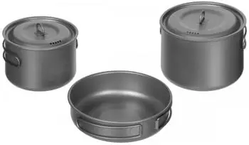 Fox Outdoor Survival Kochset Titan, 5-teilig (100384)