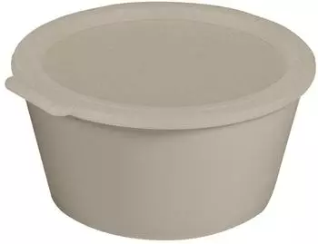 Koziol Move Schale mit Deckel, 2,2l, nature desert sand