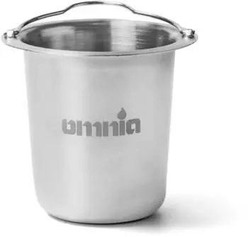 Omnia Profumi Smoke Cup Räuchereinsatz für Classic Original 2L/3L, Edelstahl (1015)
