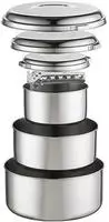 MSR 21721, MSR Alpine 4 Pot Set Kochgeschirr (Neutral One Size)