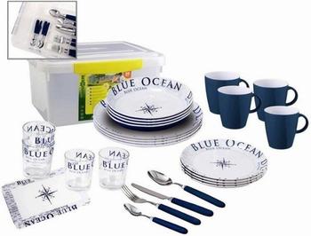 Brunner All Inclusive 36 Blue Ocean (blue cups)