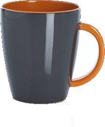 Gimex Henkelbecher GreyLine orange