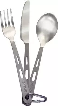 Optimus Titanium 3-Piece Cutlery Set