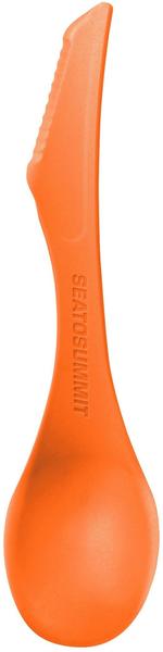 Sea to Summit Delta Spoon with Serrated Knife orange