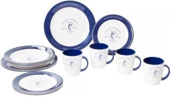Gimex Geschirrset Blue Marlin 16-tlg.