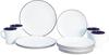 Gimex Dinnerware Set 16 Linea (blue)