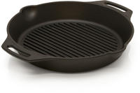 Petromax Grill-feuerpfanne Gp35h Mit Henkeln Gusseisen Pfanne 3,5 Liter 35 Cm